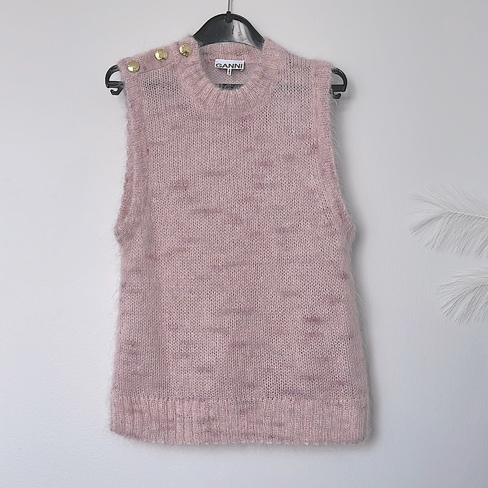 Ganni mohair top